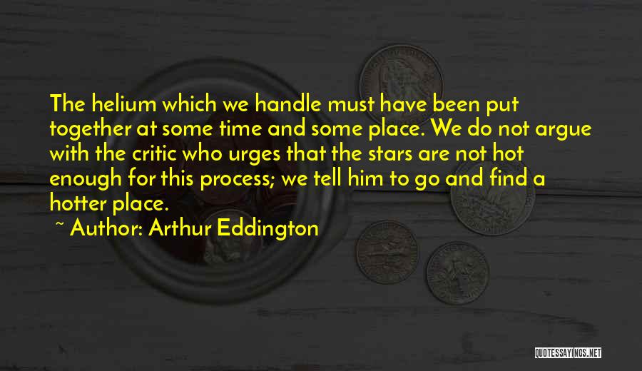 Eddington Quotes By Arthur Eddington