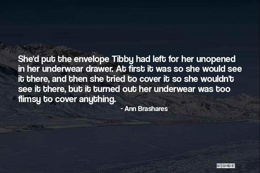 Edebiyatta Sav Quotes By Ann Brashares Edebiyatta Sav Quotes By Ann Brashares