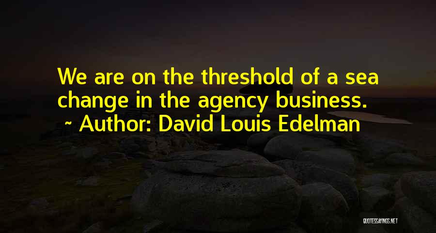 Edelman Quotes By David Louis Edelman