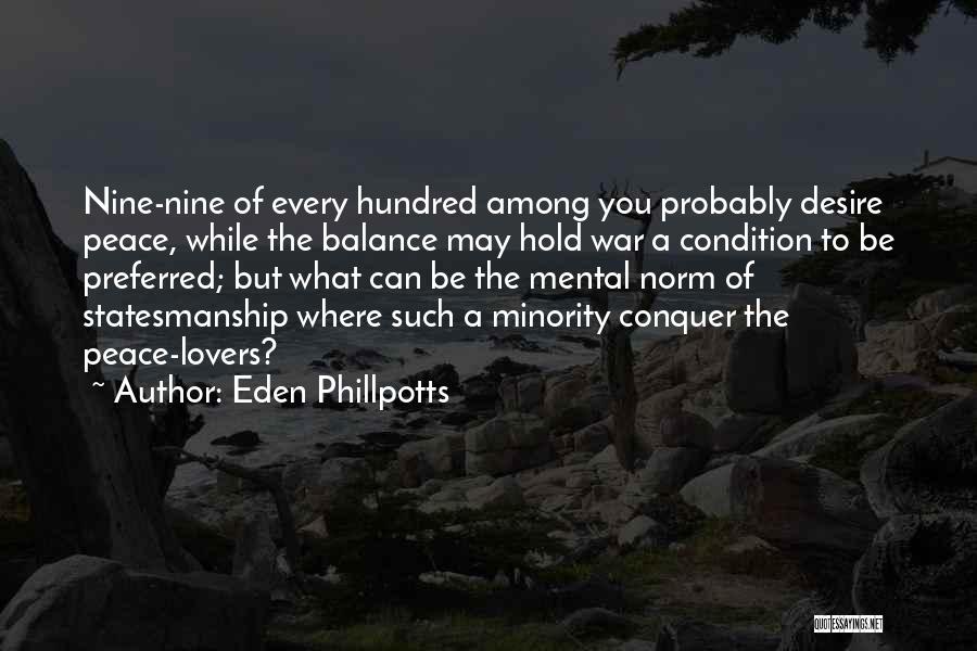 Eden Phillpotts Quotes 1748045