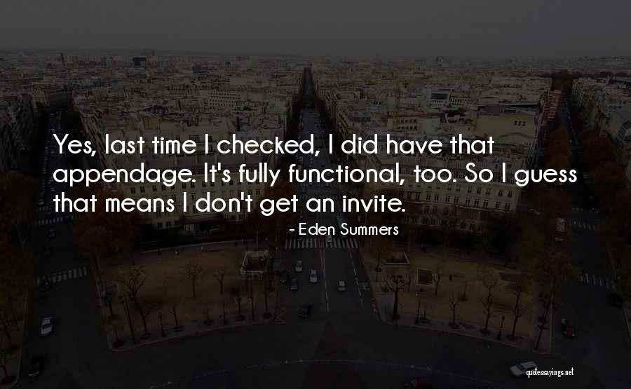 Eden Summers Quotes 2029004