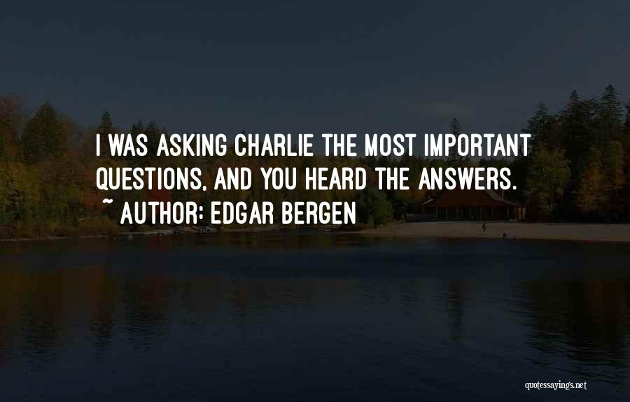 Edgar Bergen Quotes 952948