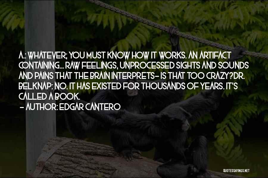 Edgar Cantero Quotes 1258142