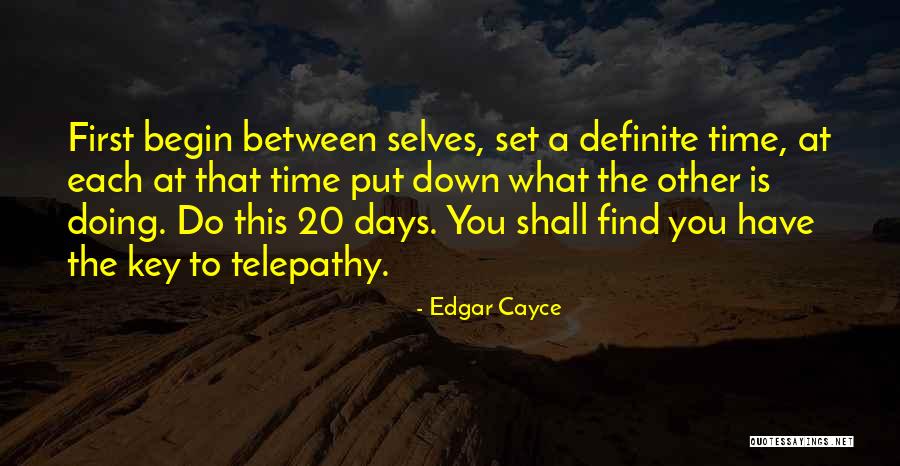 Edgar Cayce Quotes 378082