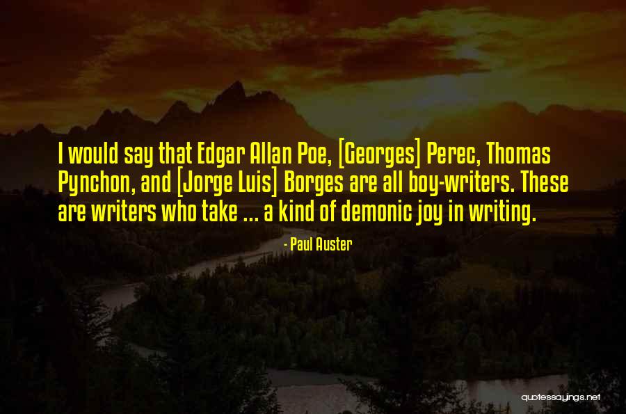 Edgar Poe Best Quotes By Paul Auster Edgar Poe Best Quotes By Paul Auster