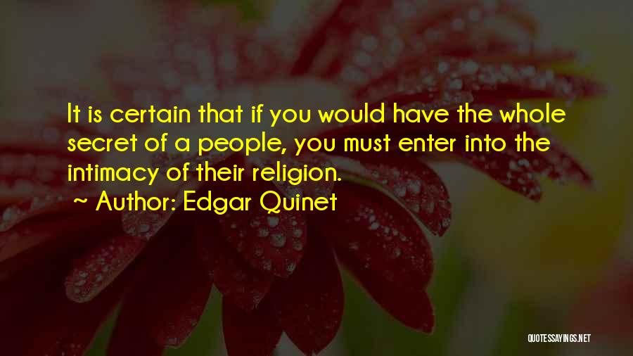 Edgar Quinet Quotes 1489823