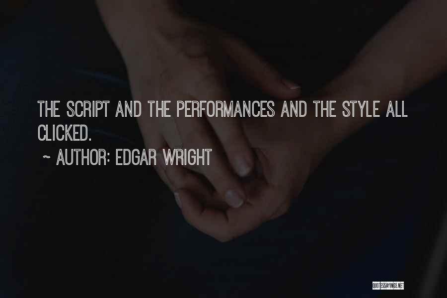 Edgar Quotes By Edgar Wright