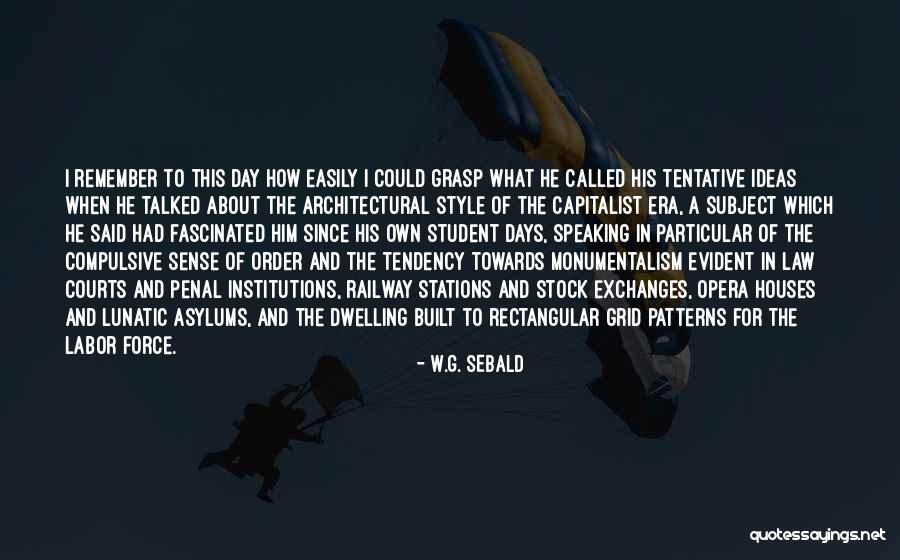 Edgar Rice Burroughs Famous Quotes By W.G. Sebald