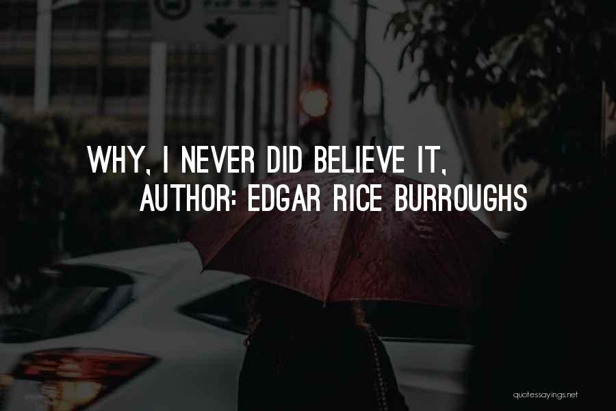 Edgar Rice Burroughs Quotes 387074