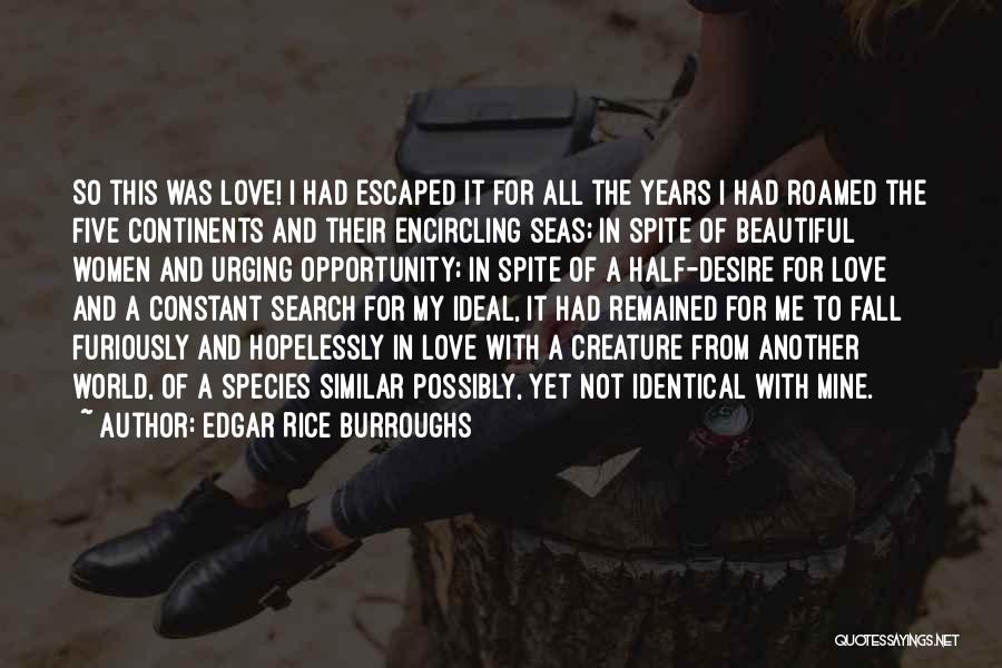 Edgar Rice Burroughs Quotes 724632