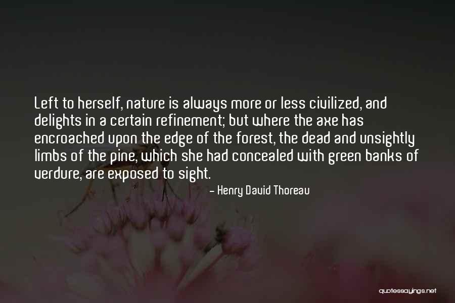 Edge Of Always Quotes By Henry David Thoreau