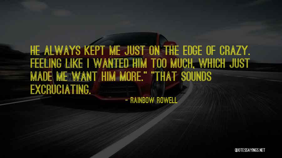 Edge Of Always Quotes By Rainbow Rowell