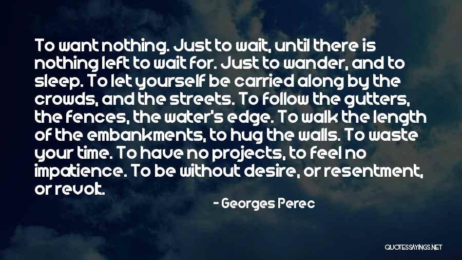 Edge Of Desire Quotes By Georges Perec