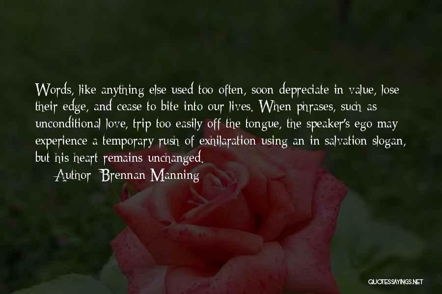Edge Of Love Quotes By Brennan Manning