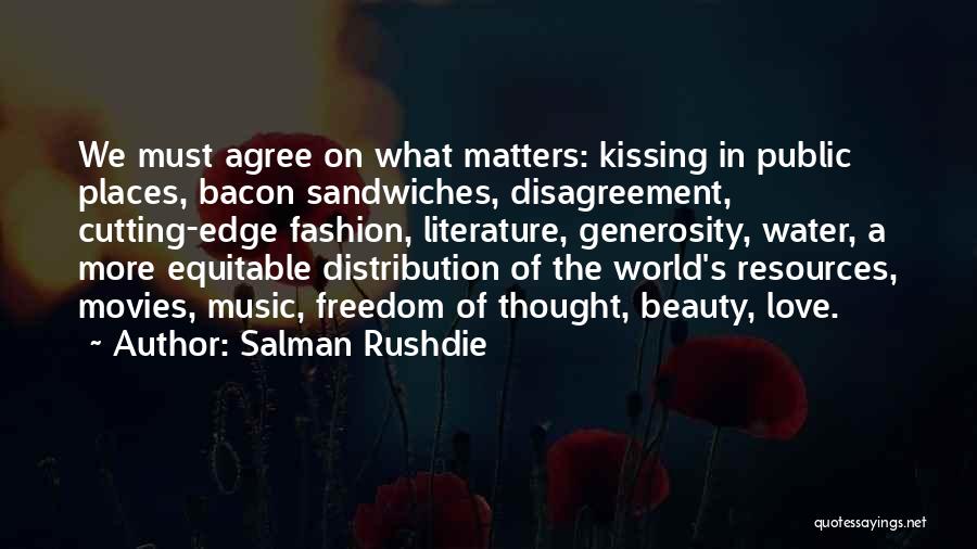 Edge Of Love Quotes By Salman Rushdie