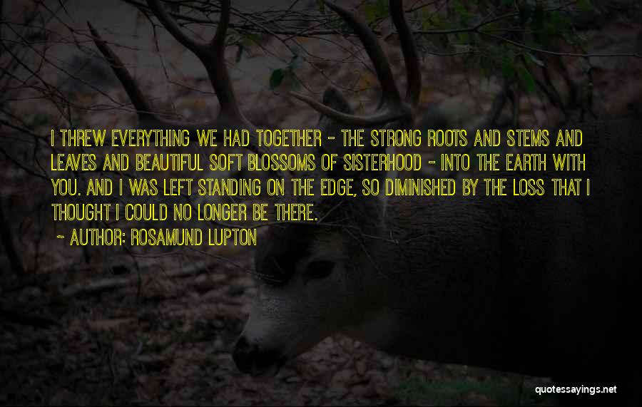 Edge Of The Earth Quotes By Rosamund Lupton