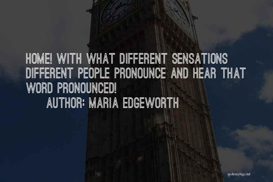 Edgeworth Quotes By Maria Edgeworth