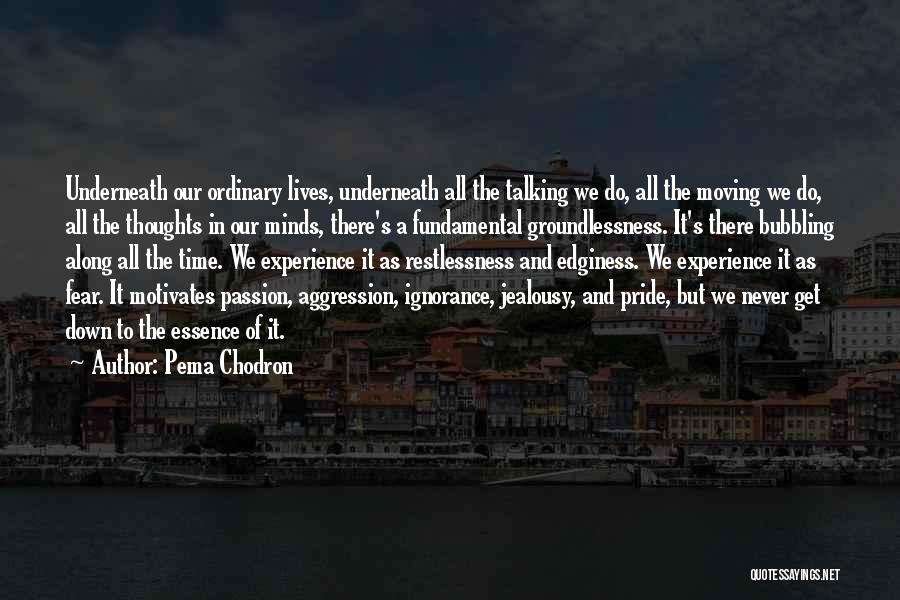 Edginess Quotes By Pema Chodron