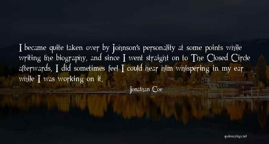 Edgley Ea 7 Quotes By Jonathan Coe Edgley Ea 7 Quotes By Jonathan Coe