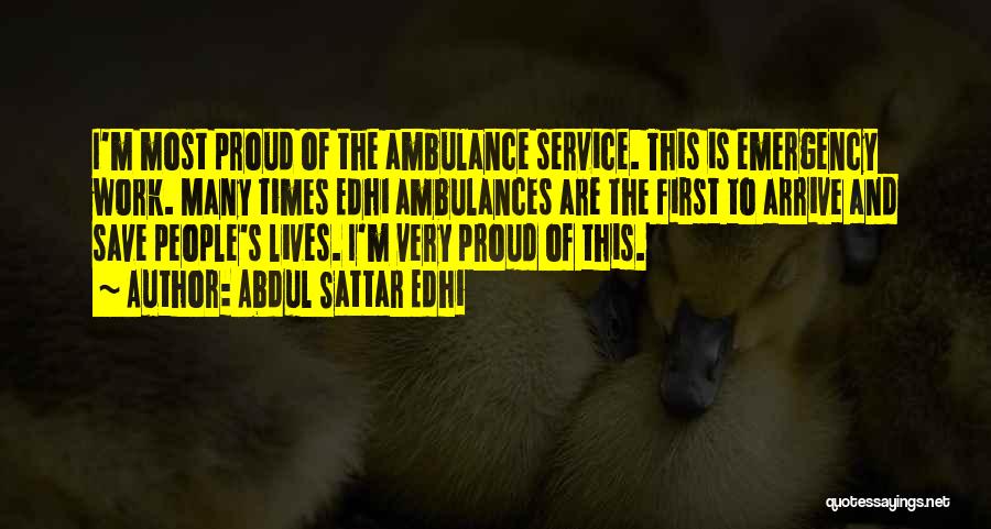 Edhi Quotes By Abdul Sattar Edhi