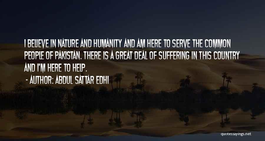 Edhi Quotes By Abdul Sattar Edhi