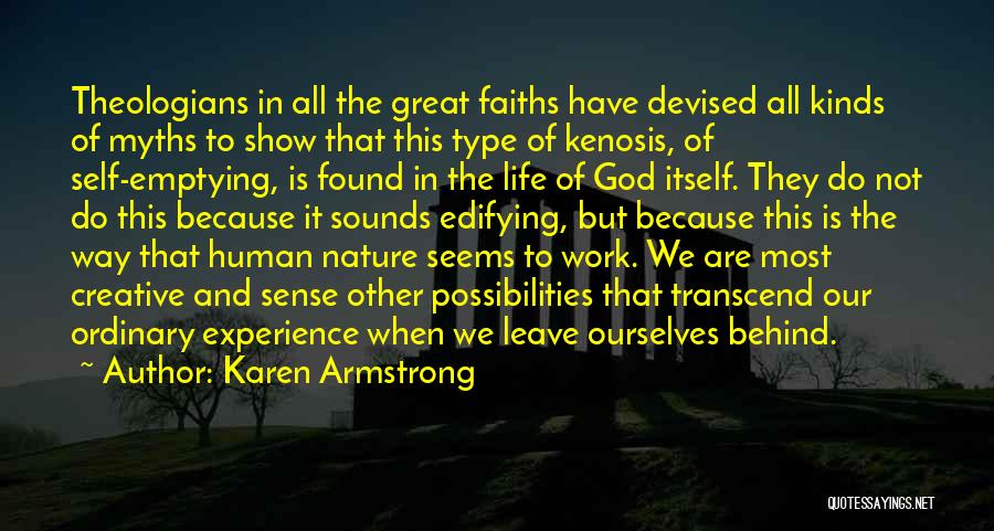 Edifying Life Quotes By Karen Armstrong