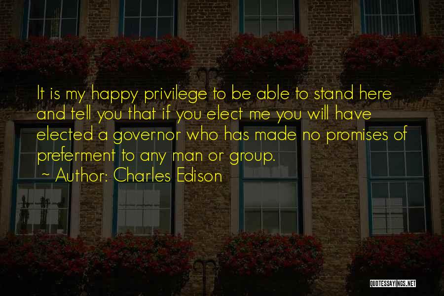 Edison Quotes By Charles Edison