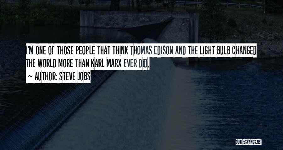 Edison Quotes By Steve Jobs