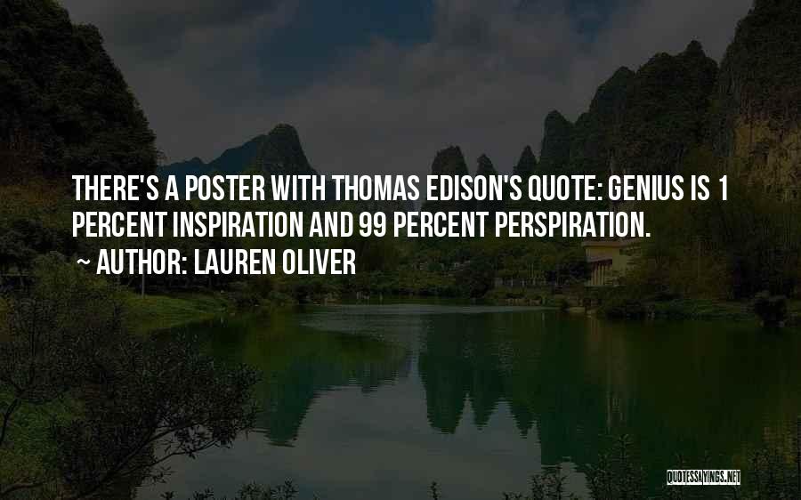 Edison Thomas Quotes By Lauren Oliver