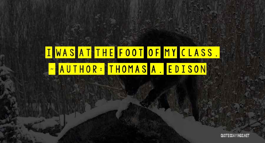 Edison Thomas Quotes By Thomas A. Edison