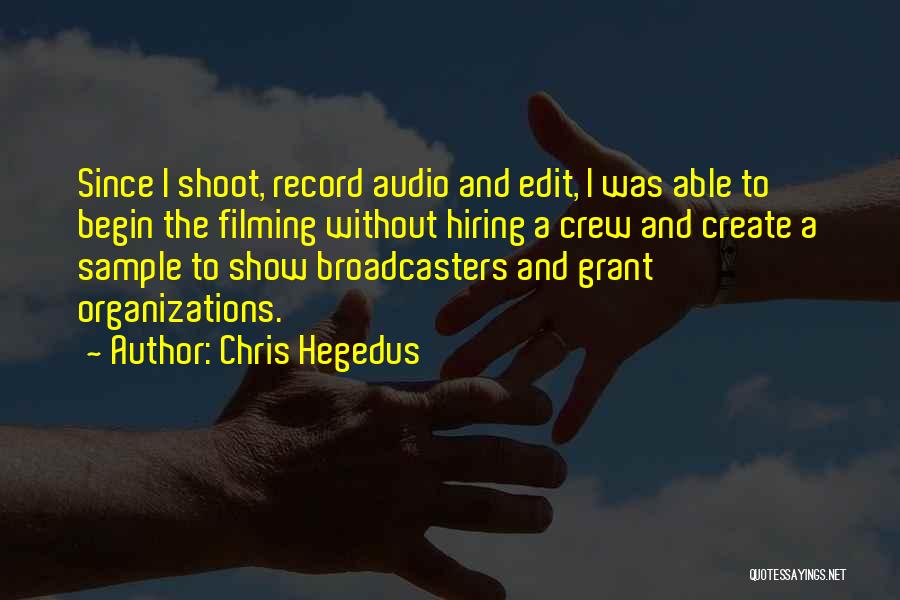 Edit Quotes By Chris Hegedus