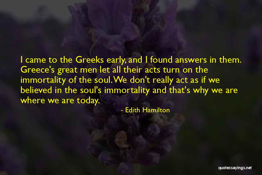 Edith Hamilton Quotes 1042445 Edith Hamilton Quotes 1042445