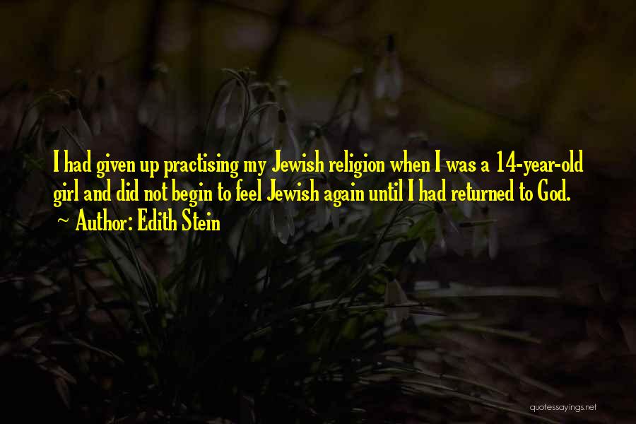 Edith Stein Quotes 1450813