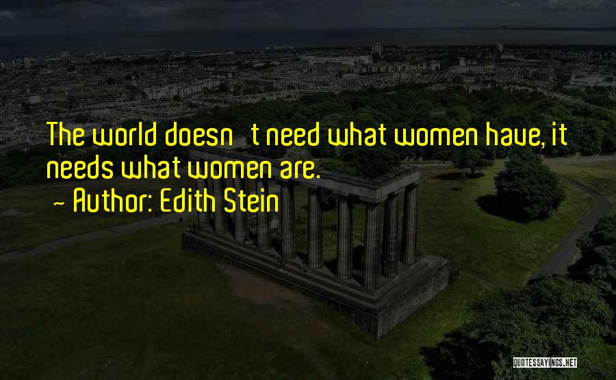 Edith Stein Quotes 792789