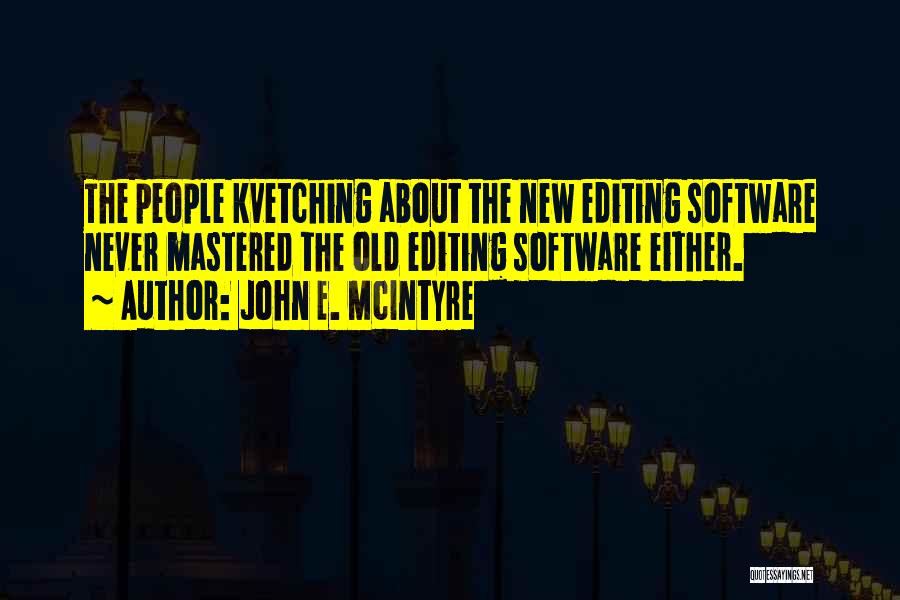 Editing Quotes By John E. McIntyre