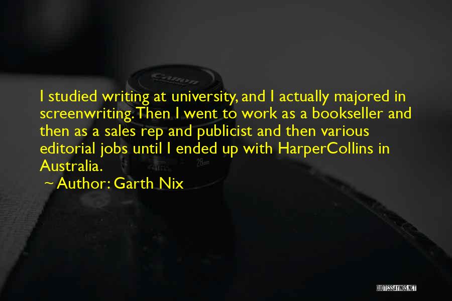 Editorial Quotes By Garth Nix