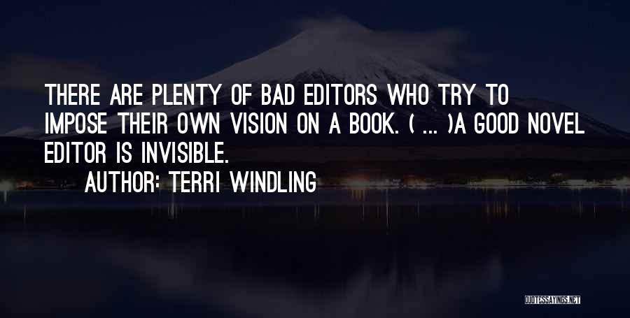 Editors Editing Quotes By Terri Windling