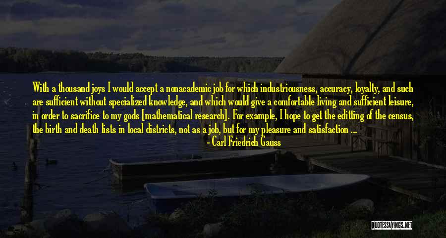 Editting Quotes By Carl Friedrich Gauss Editting Quotes By Carl Friedrich Gauss