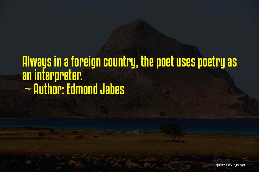 Edmond Jabes Quotes 97752