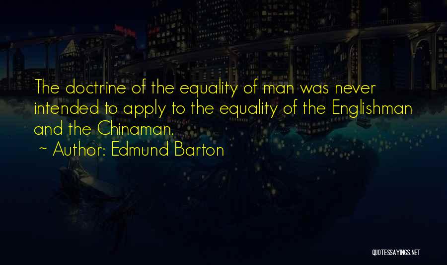 Edmund Barton Quotes 522919