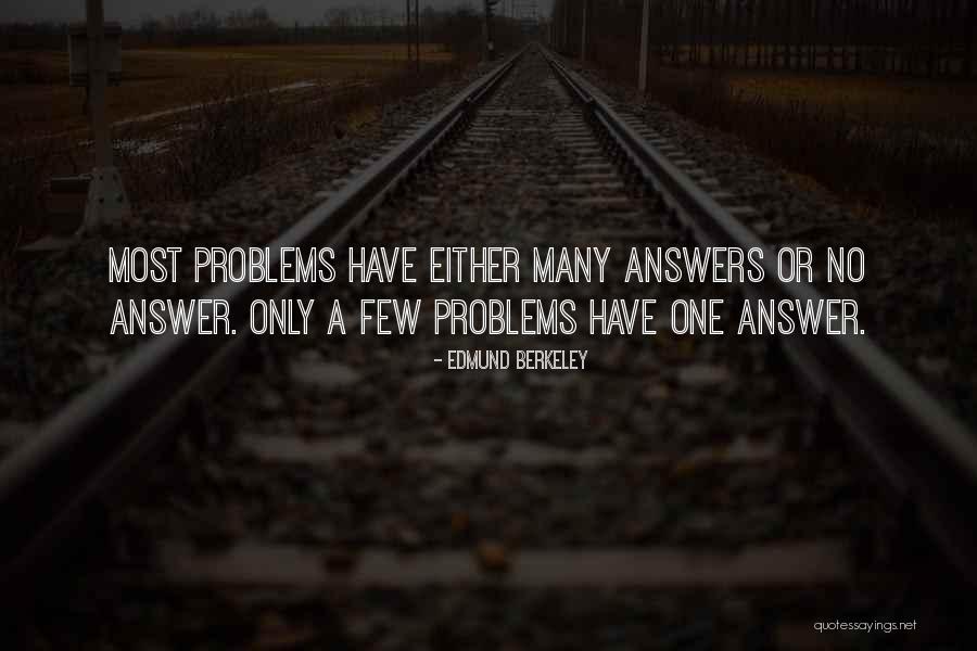 Edmund Berkeley Quotes 2192661