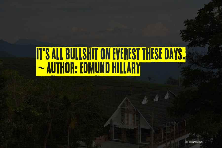 Edmund Hillary Quotes 1545475