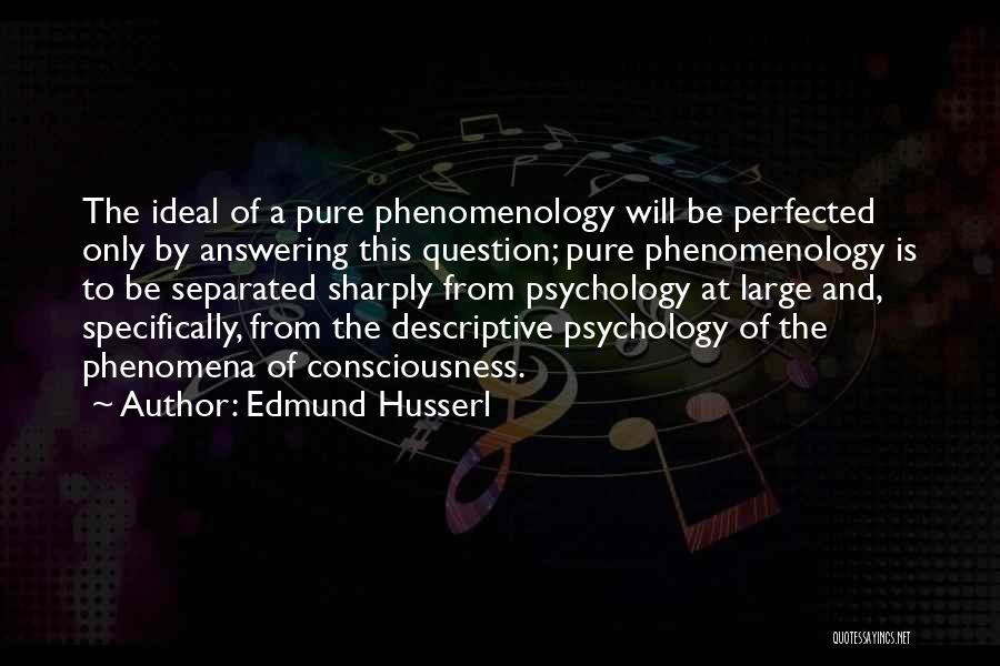 Edmund Husserl Quotes 176483