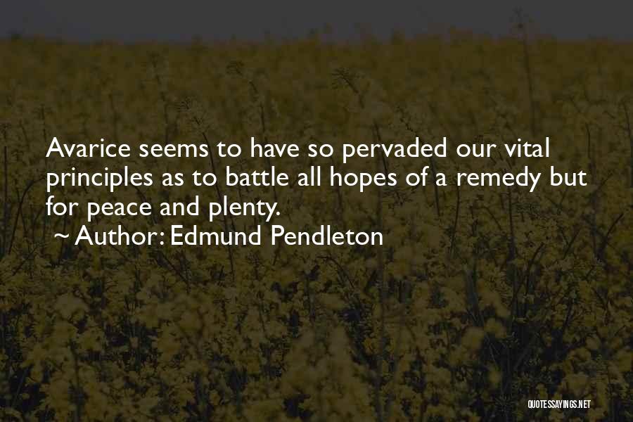 Edmund Pendleton Quotes 988575