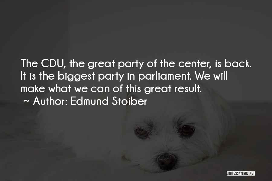 Edmund Stoiber Quotes 1428660