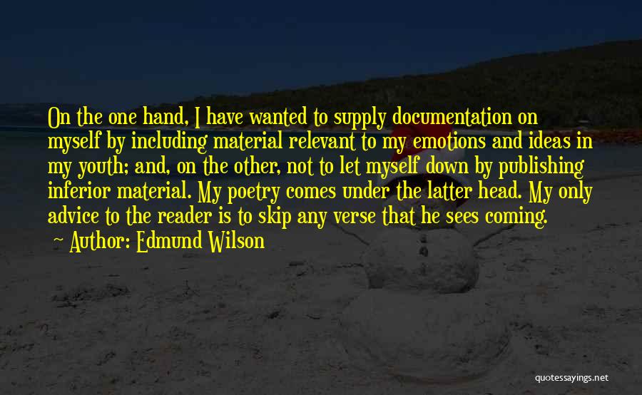 Edmund Wilson Quotes 705766