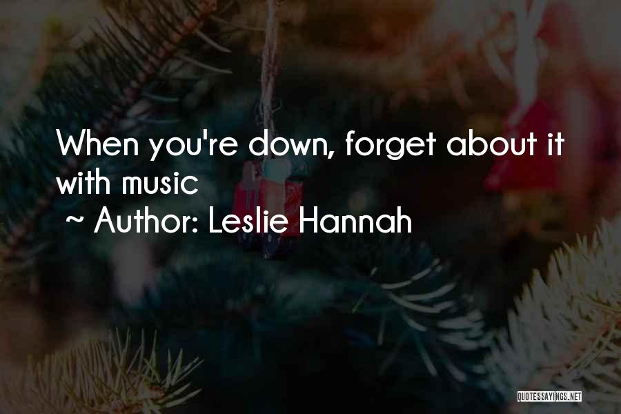 Edoras Quotes By Leslie Hannah