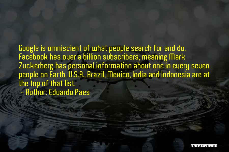 Eduardo Paes Quotes 807927
