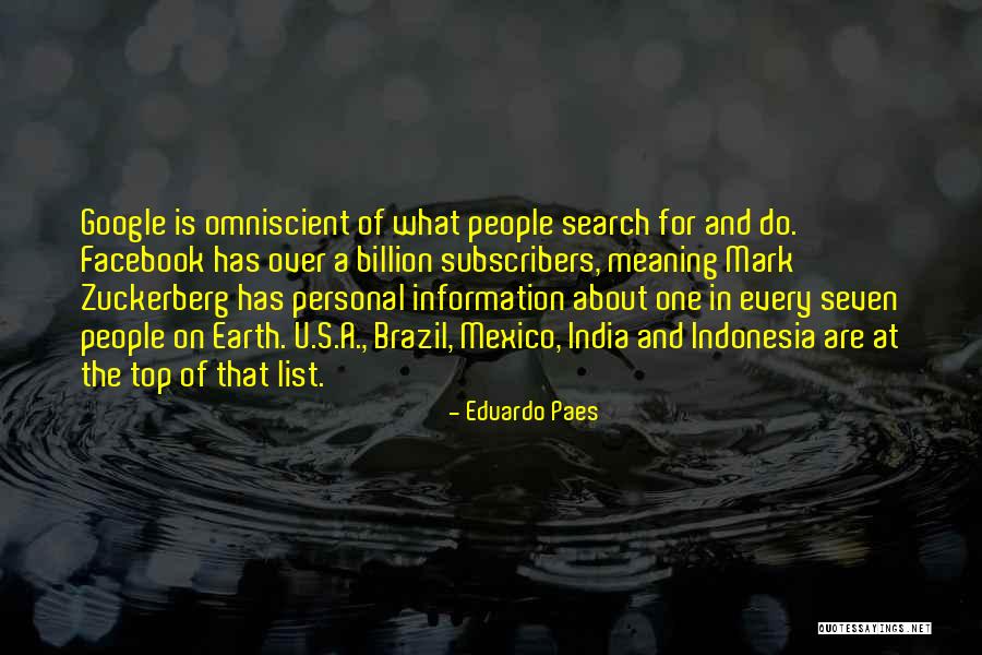 Eduardo Paes Quotes 807927