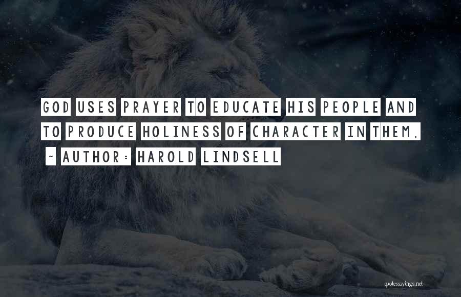 Educate Quotes By Harold Lindsell